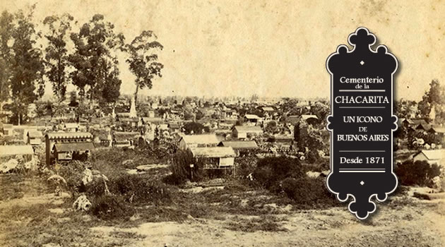 Viejo cementerio de la Chacarita &ndash; 1890