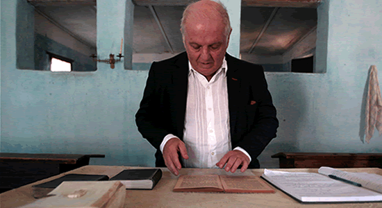 Una historia de la Argentina escrita en idish llam&oacute; la atenci&oacute;n del maestro  Foto: Emiliano Lasalvia